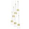 Quoizel Zia Integrated LED Satin Gold Pendant PCZIA2813SD - alternate 5